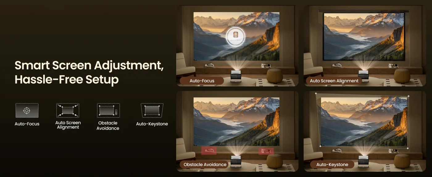 DYD 4K Smart Projector